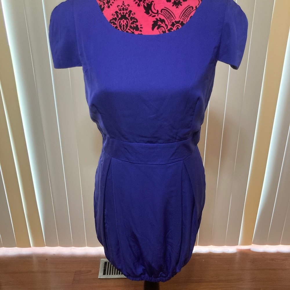 Blue dress